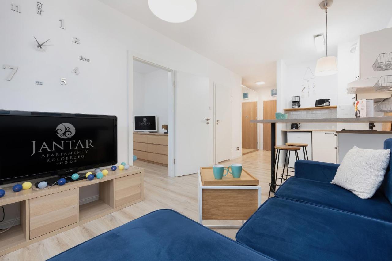 Jantar Apartamenty - Osiedle Bursztynowe II Kolobrzeg Dış mekan fotoğraf