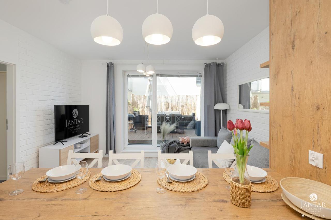Jantar Apartamenty - Osiedle Bursztynowe II Kolobrzeg Dış mekan fotoğraf